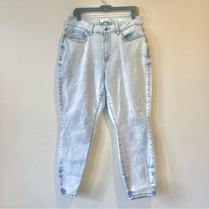 Judy Blue high rise slim fit acid washed jeans size 16W